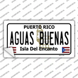 Aguas Buenas Puerto Rico Novelty Sticker Decal