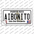 Aibonito Puerto Rico Novelty Sticker Decal