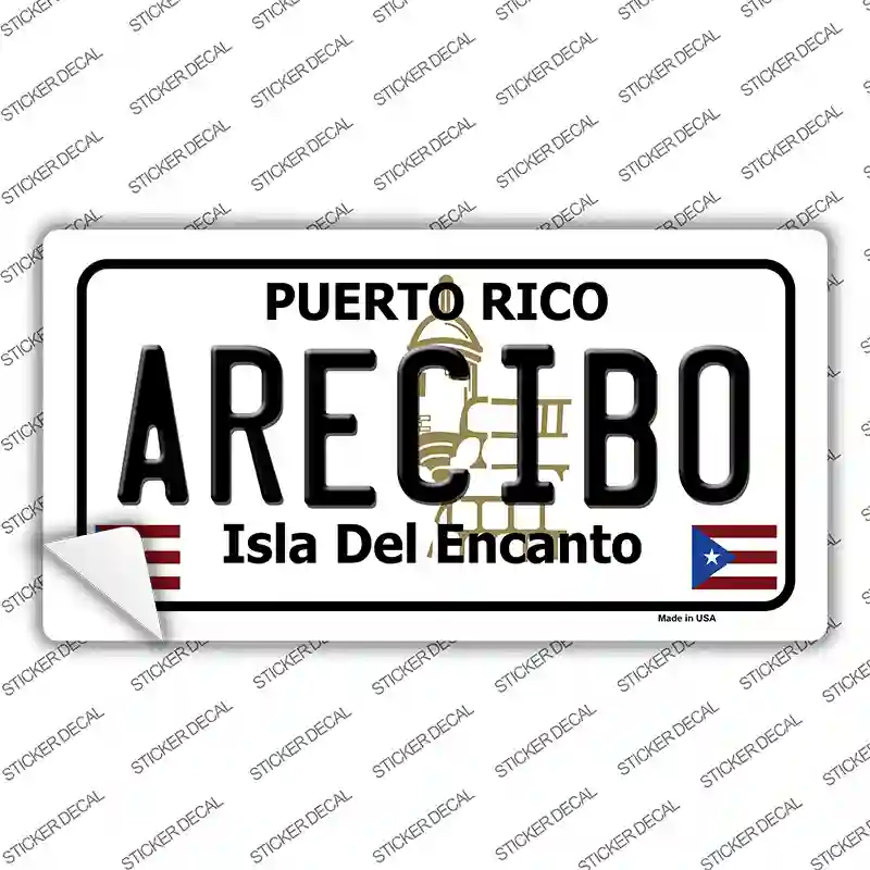 Arecibo Puerto Rico Novelty Sticker Decal