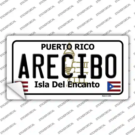 Arecibo Puerto Rico Novelty Sticker Decal