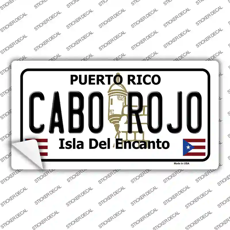 Cabo Rojo Novelty Sticker Decal