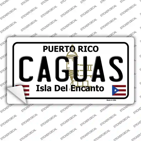 Caguas Novelty Sticker Decal