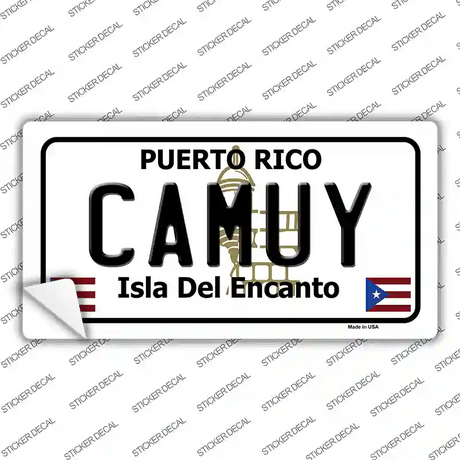 Camuy Novelty Sticker Decal
