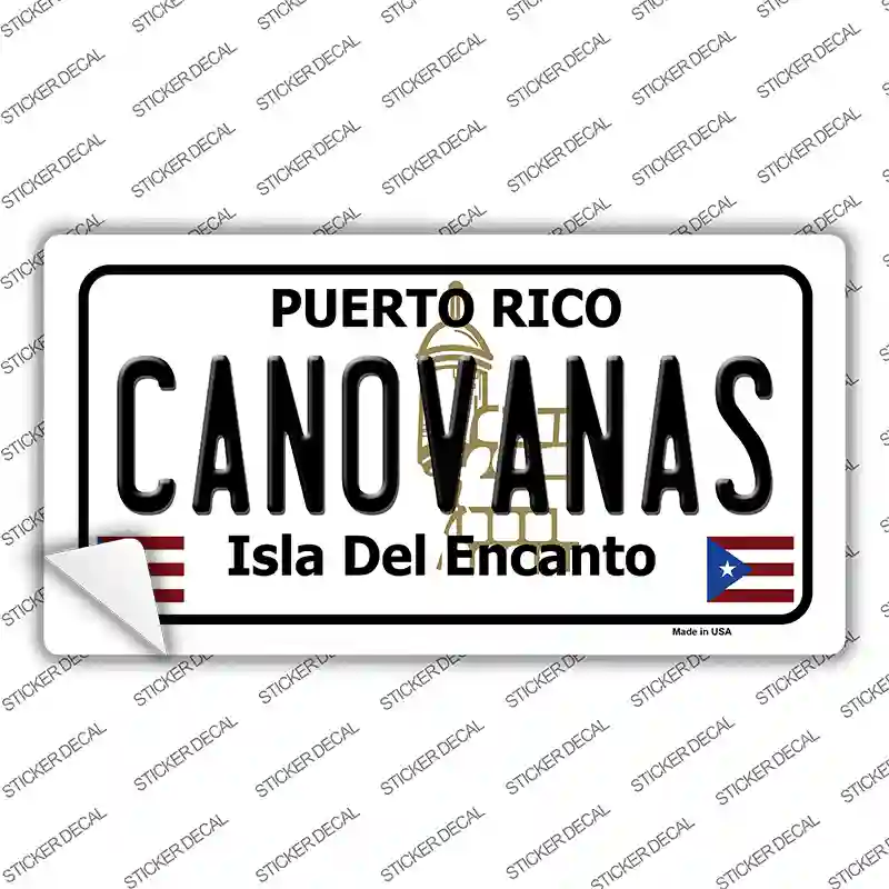 Canovanas Puerto Rico Novelty Sticker Decal