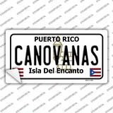 Canovanas Puerto Rico Novelty Sticker Decal