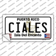 Ciales Novelty Sticker Decal