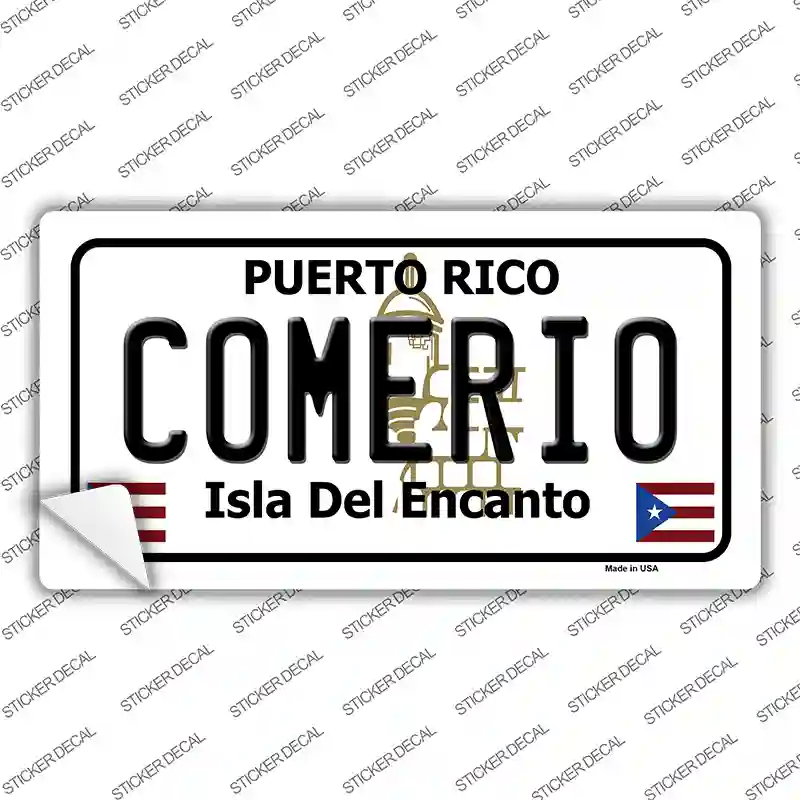 Comerio Novelty Sticker Decal