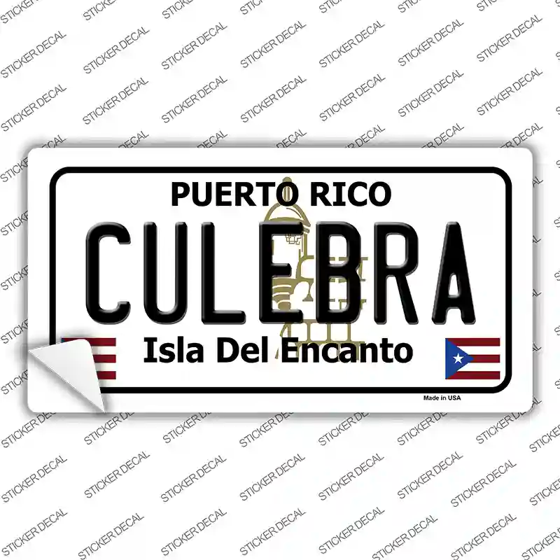 Culebra Novelty Sticker Decal