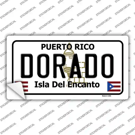 Dorado Novelty Sticker Decal