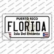 Florida Background Novelty Sticker Decal