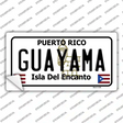 Guayama Puerto Rico Novelty Sticker Decal