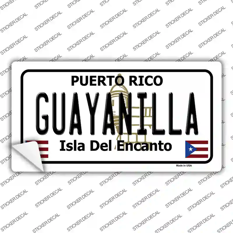 Guayanilla Puerto Rico Novelty Sticker Decal