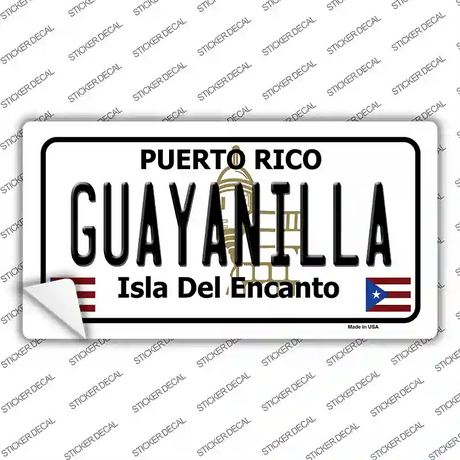 Guayanilla Puerto Rico Novelty Sticker Decal
