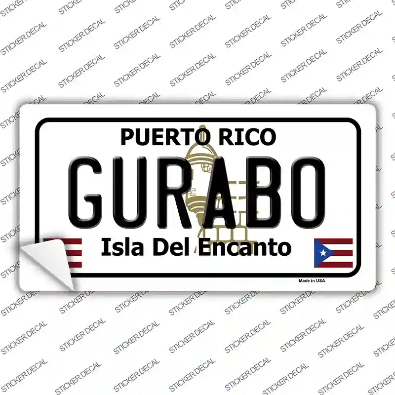 Gurabo Puerto Rico Novelty Sticker Decal