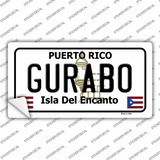 Gurabo Puerto Rico Novelty Sticker Decal