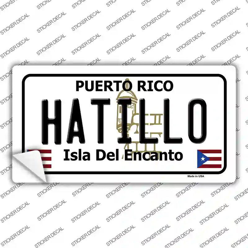 Hatillo Puerto Rico Novelty Sticker Decal