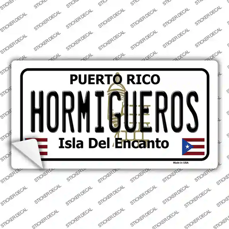 Hormiguesros Puerto Rico Novelty Sticker Decal