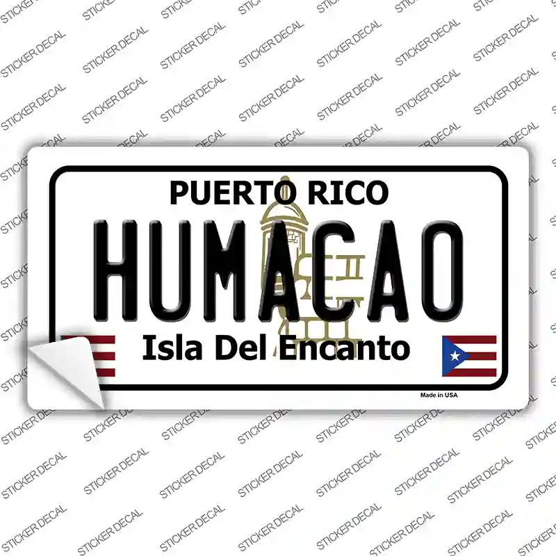 Humacao Puerto Rico Novelty Sticker Decal