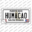 Humacao Puerto Rico Novelty Sticker Decal
