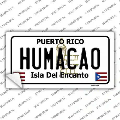 Humacao Puerto Rico Novelty Sticker Decal