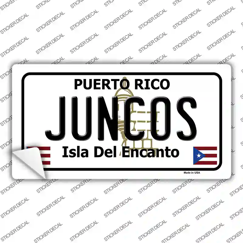 Juncos Puerto Rico Novelty Sticker Decal