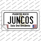 Juncos Puerto Rico Novelty Sticker Decal