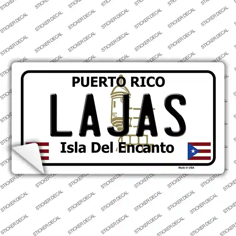 Lajas Puerto Rico Novelty Sticker Decal