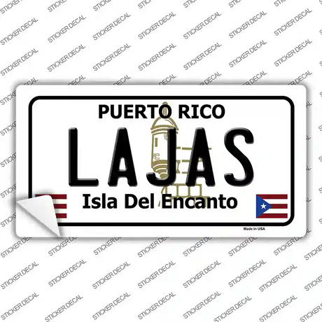 Lajas Puerto Rico Novelty Sticker Decal