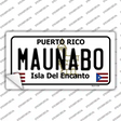 Maunabo Puerto Rico Novelty Sticker Decal