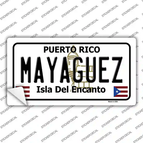 Mayaguez Puerto Rico Novelty Sticker Decal