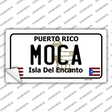 Moca Puerto Rico Novelty Sticker Decal