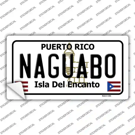 Naguabo Puerto Rico Novelty Sticker Decal