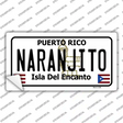 Naranjito Puerto Rico Novelty Sticker Decal