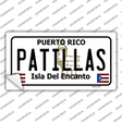 Patillas Puerto Rico Novelty Sticker Decal