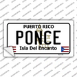 Ponce Puerto Rico Novelty Sticker Decal