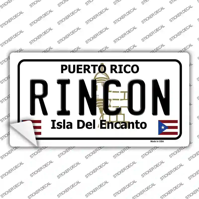 Rincon Puerto Rico Novelty Sticker Decal