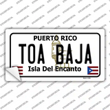 Toa Baja Puerto Rico Novelty Sticker Decal