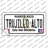 Trujillo Alto Puerto Rico Novelty Sticker Decal
