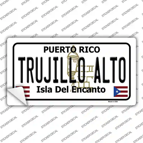 Trujillo Alto Puerto Rico Novelty Sticker Decal