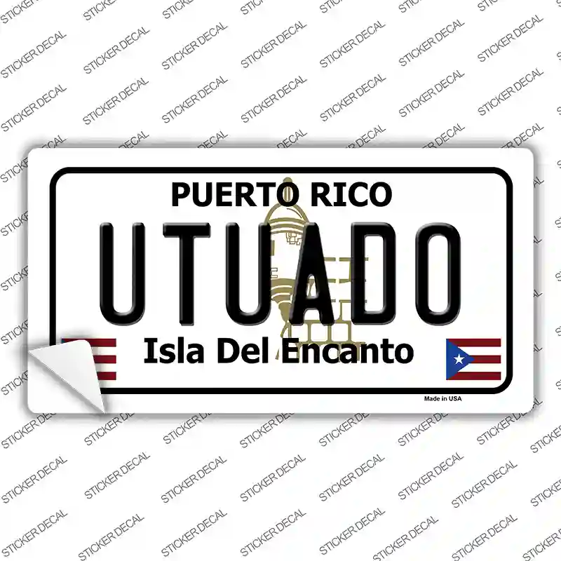 Utuado Puerto Rico Novelty Sticker Decal