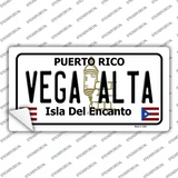 Vega Alta Puerto Rico Novelty Sticker Decal
