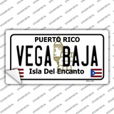Vega Baja Puerto Rico Novelty Sticker Decal