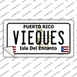 Vieques Puerto Rico Novelty Sticker Decal