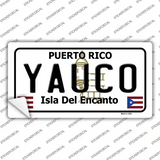 Yauco Puerto Rico Novelty Sticker Decal
