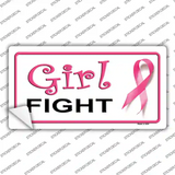 Girl Fight Novelty Sticker Decal