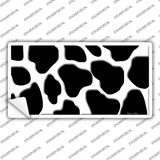 Black White Giraffe Novelty Sticker Decal