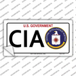 CIA Novelty Sticker Decal