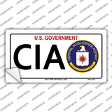 CIA Novelty Sticker Decal