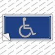 Handicap Logo Novelty Sticker Decal