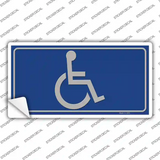 Handicap Logo Novelty Sticker Decal